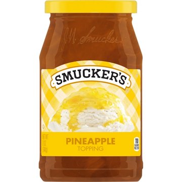 Smucker's Pineapple Topping, 12 oz