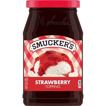 Smucker's Strawberry Ice Cream Topping, 11.75 oz