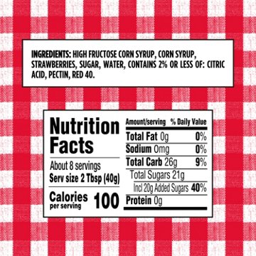 Smucker’s Strawberry Topping, 11.75 oz
