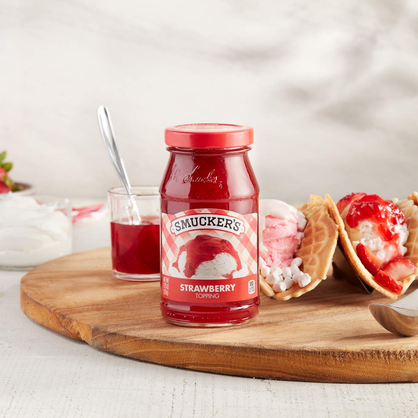 Smucker's Strawberry Toppings; image 3 of 4