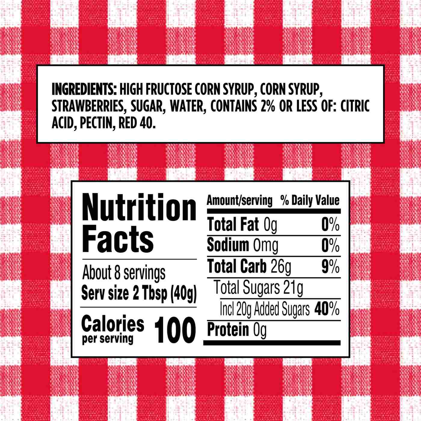 Smucker's Strawberry Toppings; image 4 of 4