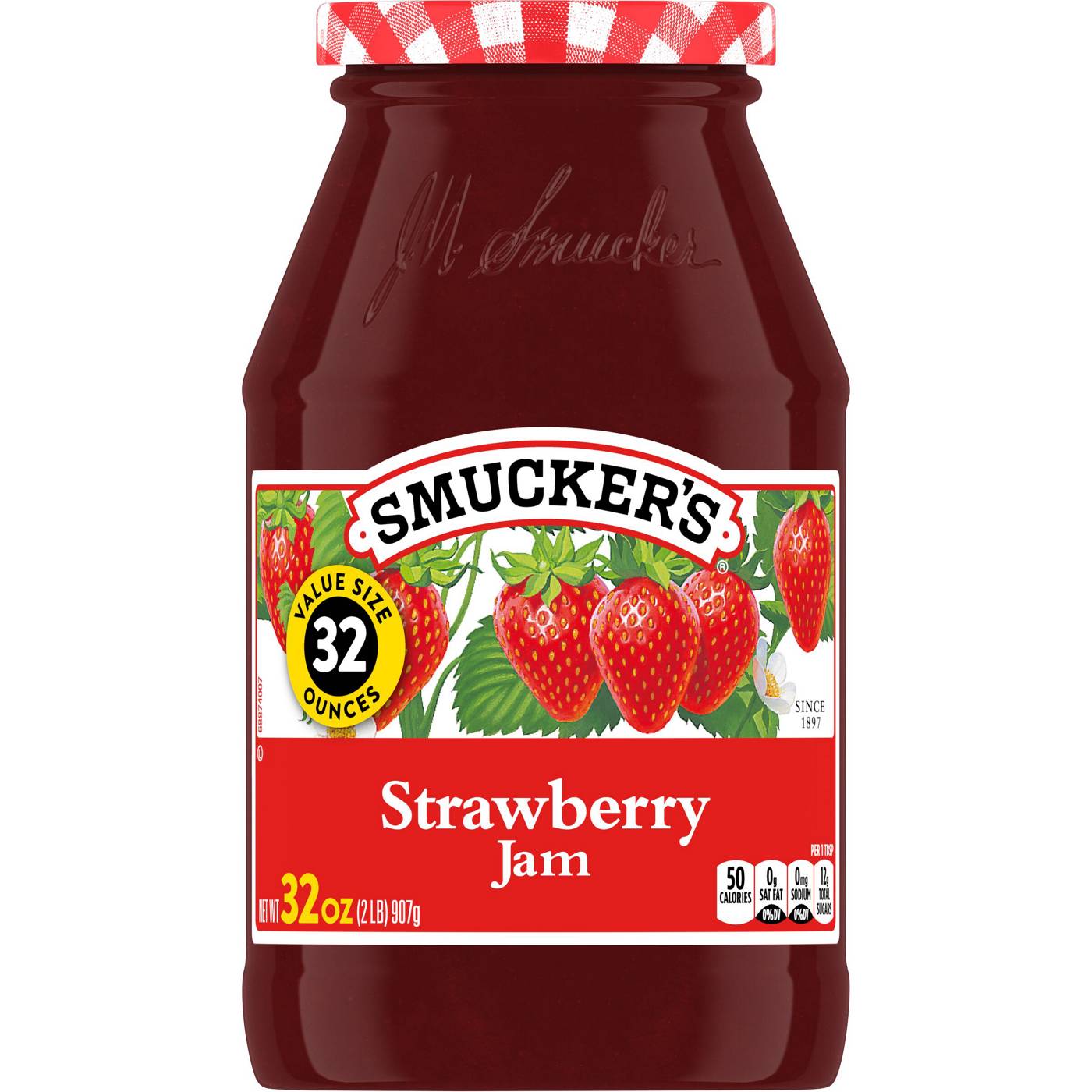 Smucker's Strawberry Jam; image 1 of 2