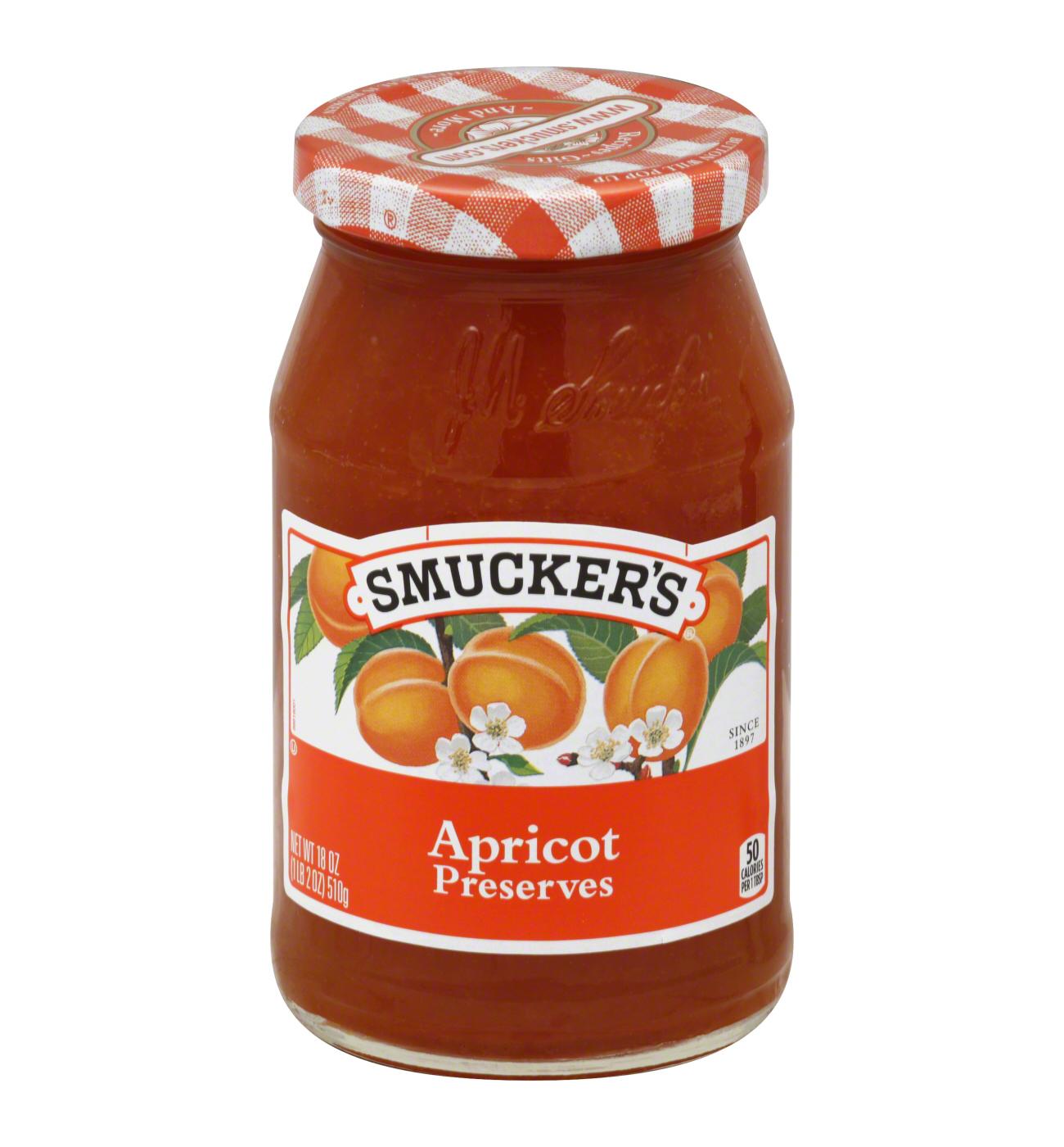 Smucker's Apricot Preserves; image 1 of 2