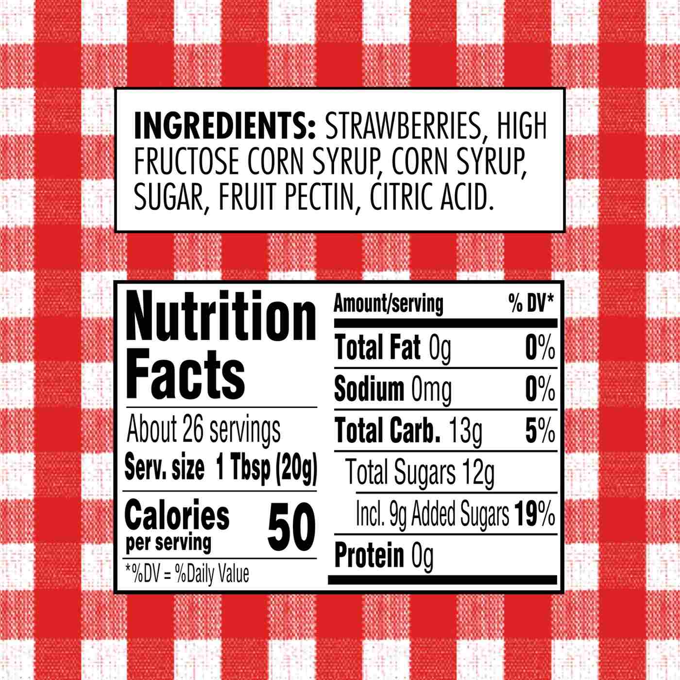 Smucker's Strawberry Preserves; image 2 of 4