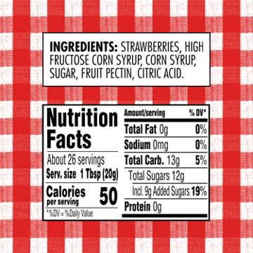 Smucker's Strawberry Preserves, 18 oz