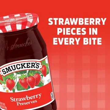 Smucker's Strawberry Preserves, 18 oz