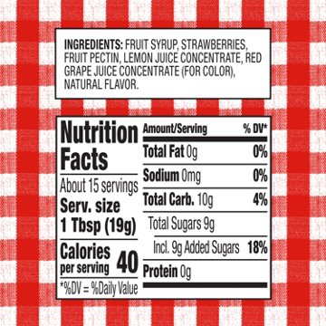 Smucker’s Simply Fruit Strawberry Spread, 10 oz
