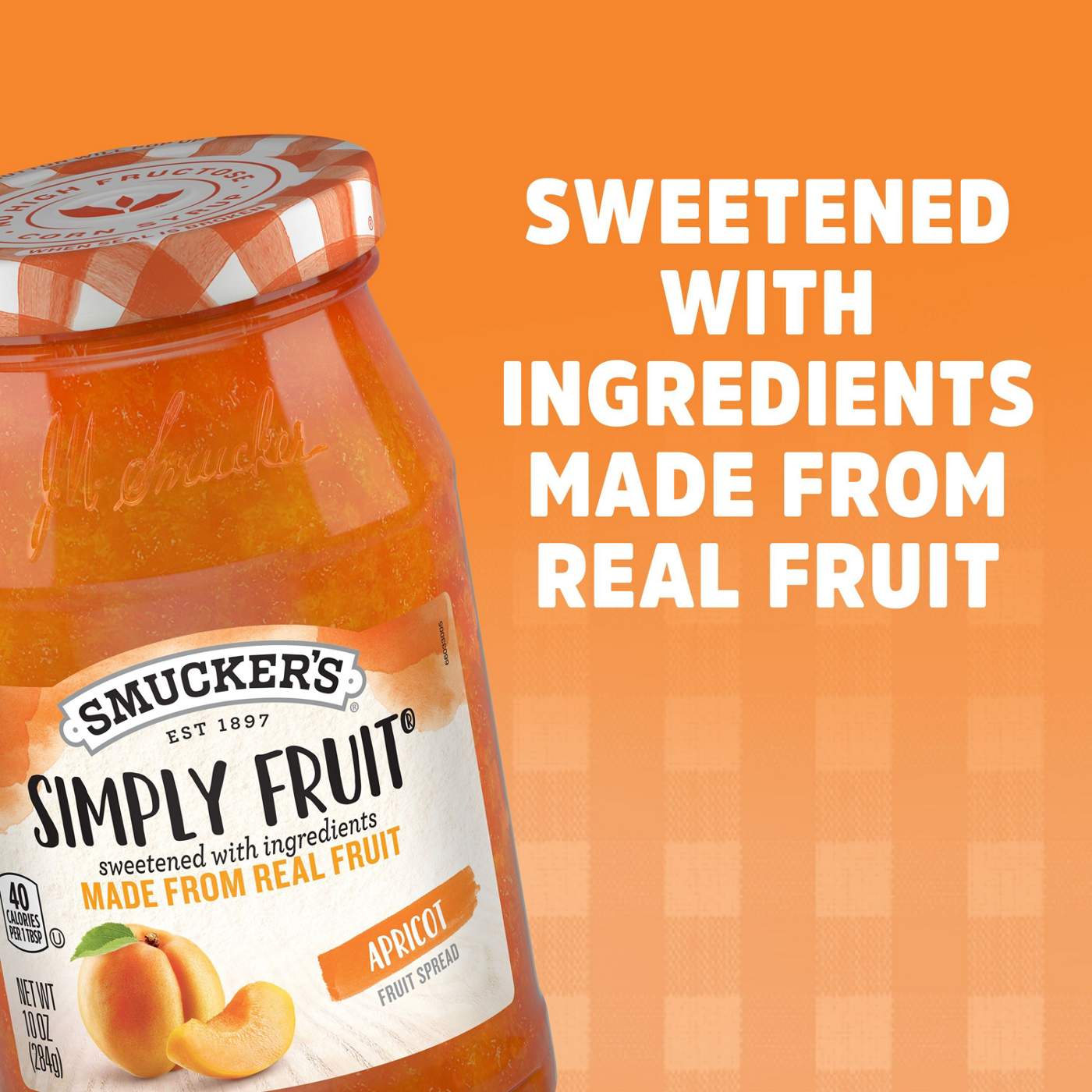 Smucker's Simply Fruit Apricot Spreadable Fruit; image 4 of 4