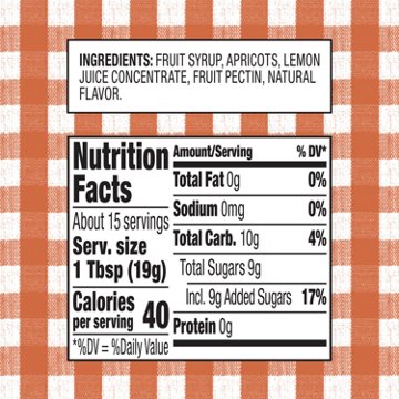 Smucker's Simply Fruit Apricot Spreadable Fruit, 10 oz