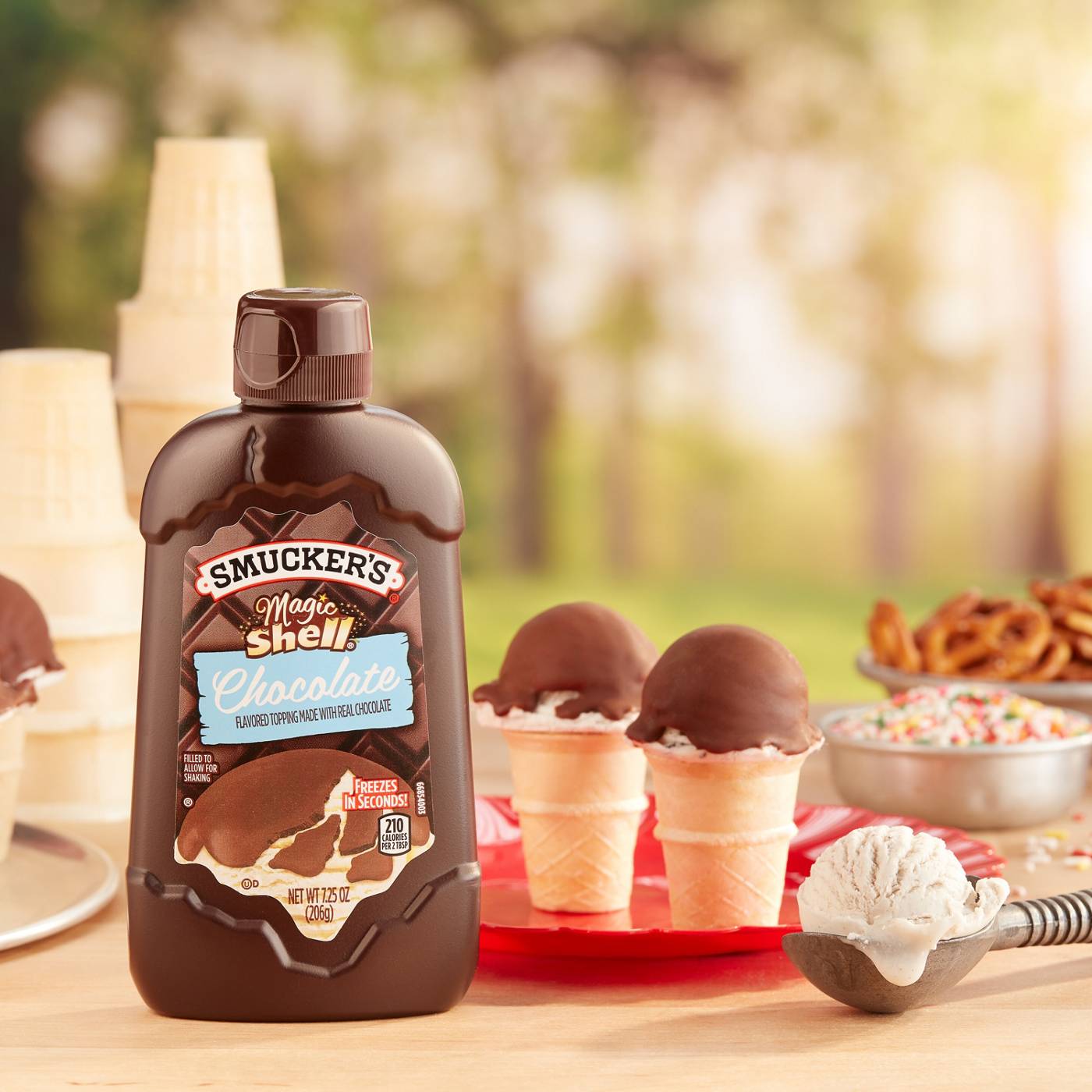 Smucker's Magic Shell Chocolate Topping; image 4 of 4