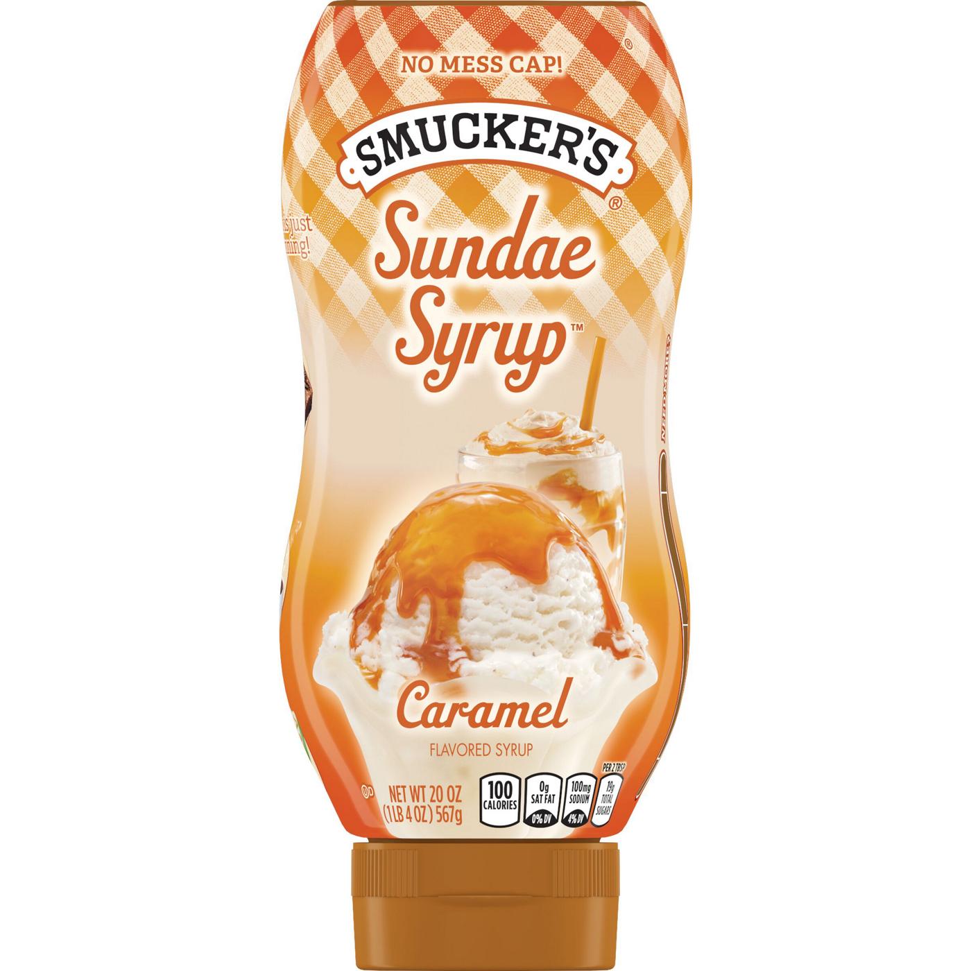 Smucker's Caramel Flavored Sundae Syrup; image 1 of 4