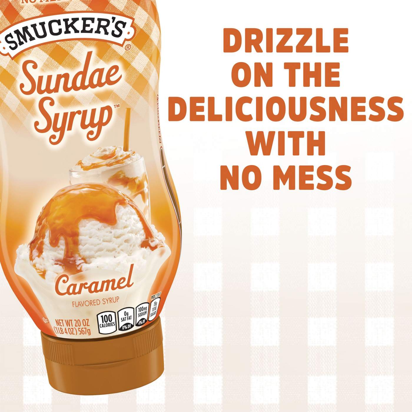 Smucker's Caramel Flavored Sundae Syrup; image 4 of 4