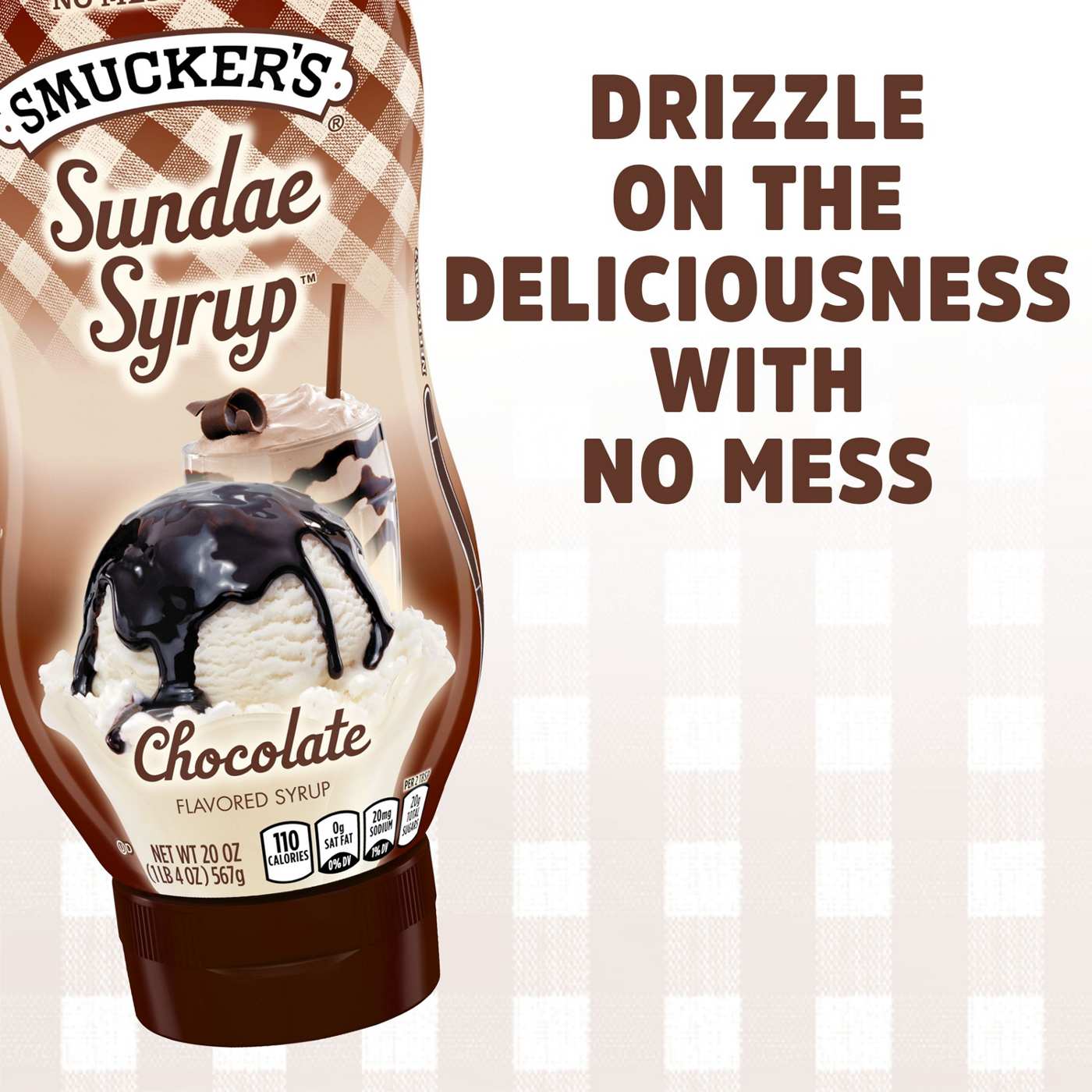 Smucker's Drizzle Chocolate  Syrup; image 3 of 7