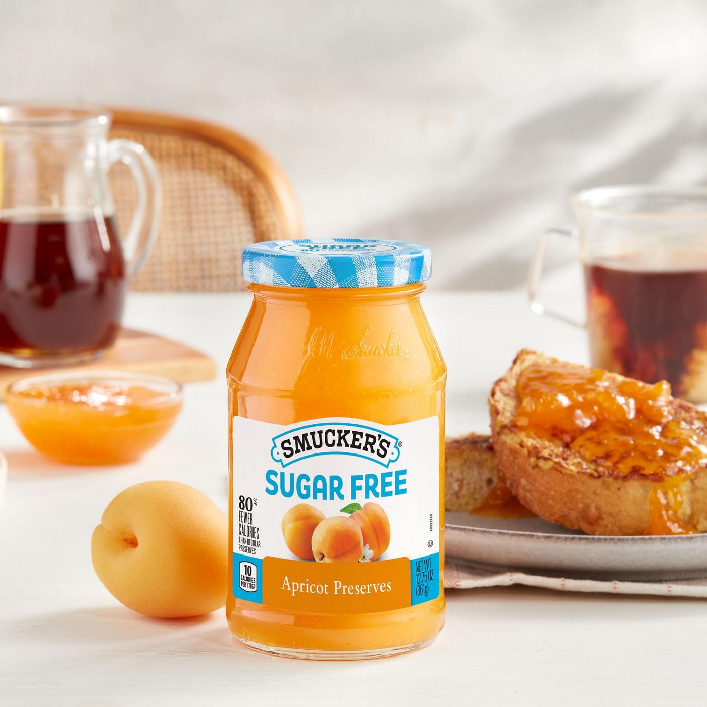 Smucker's Sugar Free Apricot Preserves; image 3 of 5