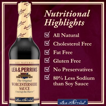 Lea & Perrins Original Worcestershire Sauce, 15 oz
