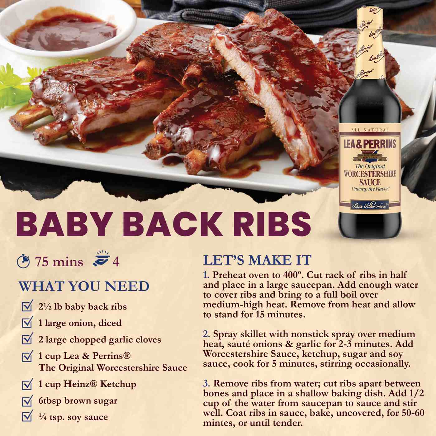 Lea & Perrins Original Worcestershire Sauce; image 7 of 9