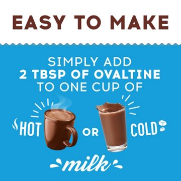 Ovaltine Rich Chocolate Drink Mix, 12 oz