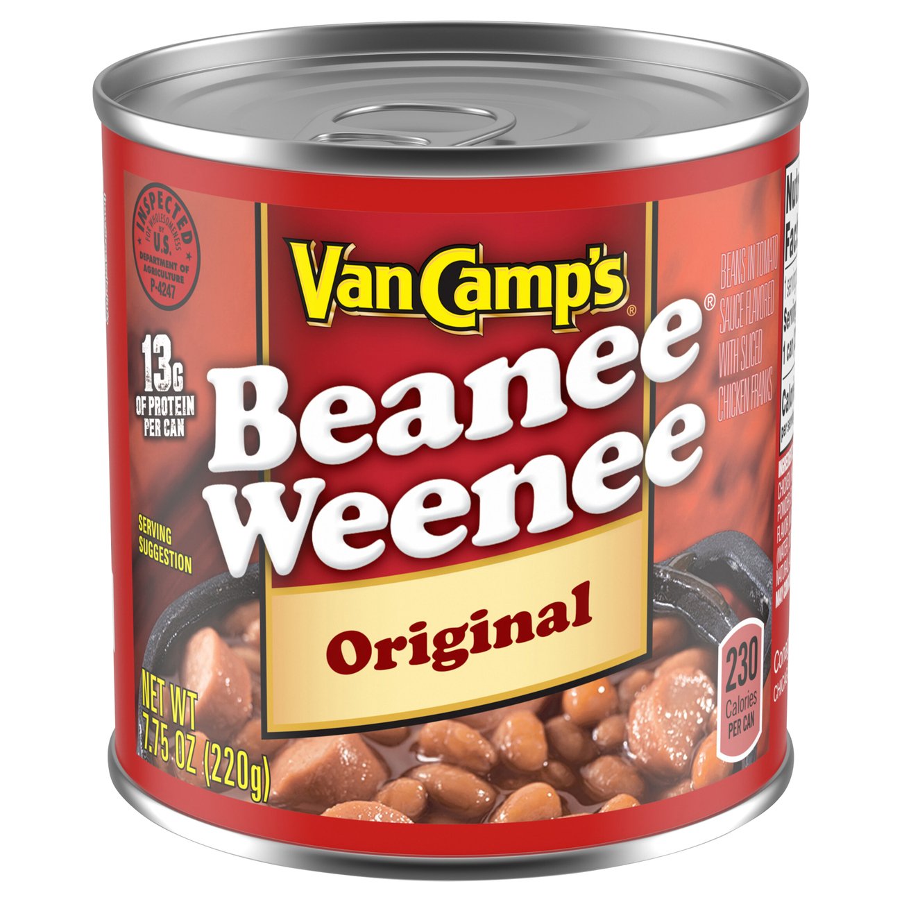 Van Camp S Beanee Weenee Original Beans Hot Dogs Shop Beans Legumes At H E B