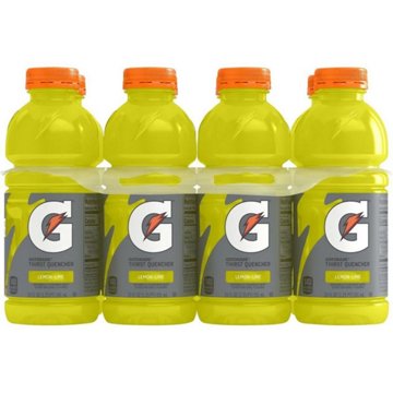 Gatorade Lemon-Lime Thirst Quencher 8 pk Bottles, 20 oz