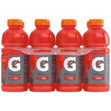 Gatorade Fruit Punch Thirst Quencher 8 pk Bottles, 20 oz
