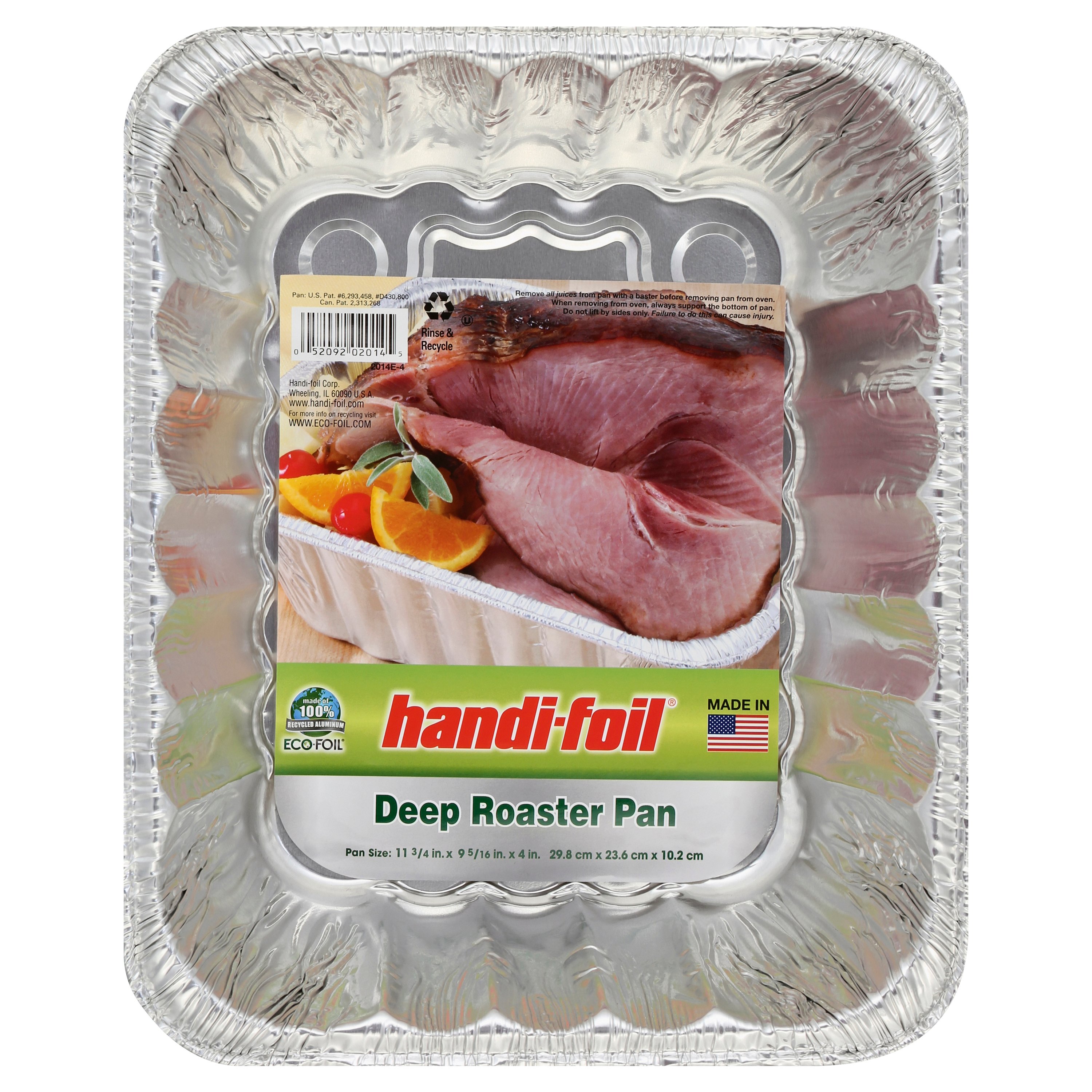 HandiFoil EcoFoil Deep Roaster Pan Shop Bakeware at HEB