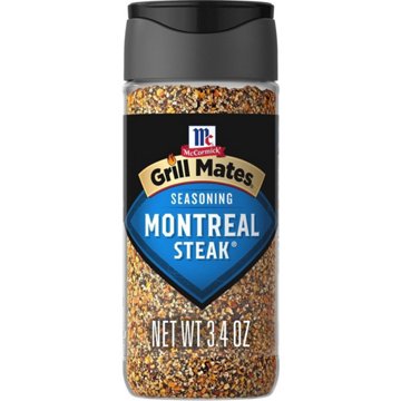 McCormick Grill Mates Montreal Steak Seasoning, 3.4 oz