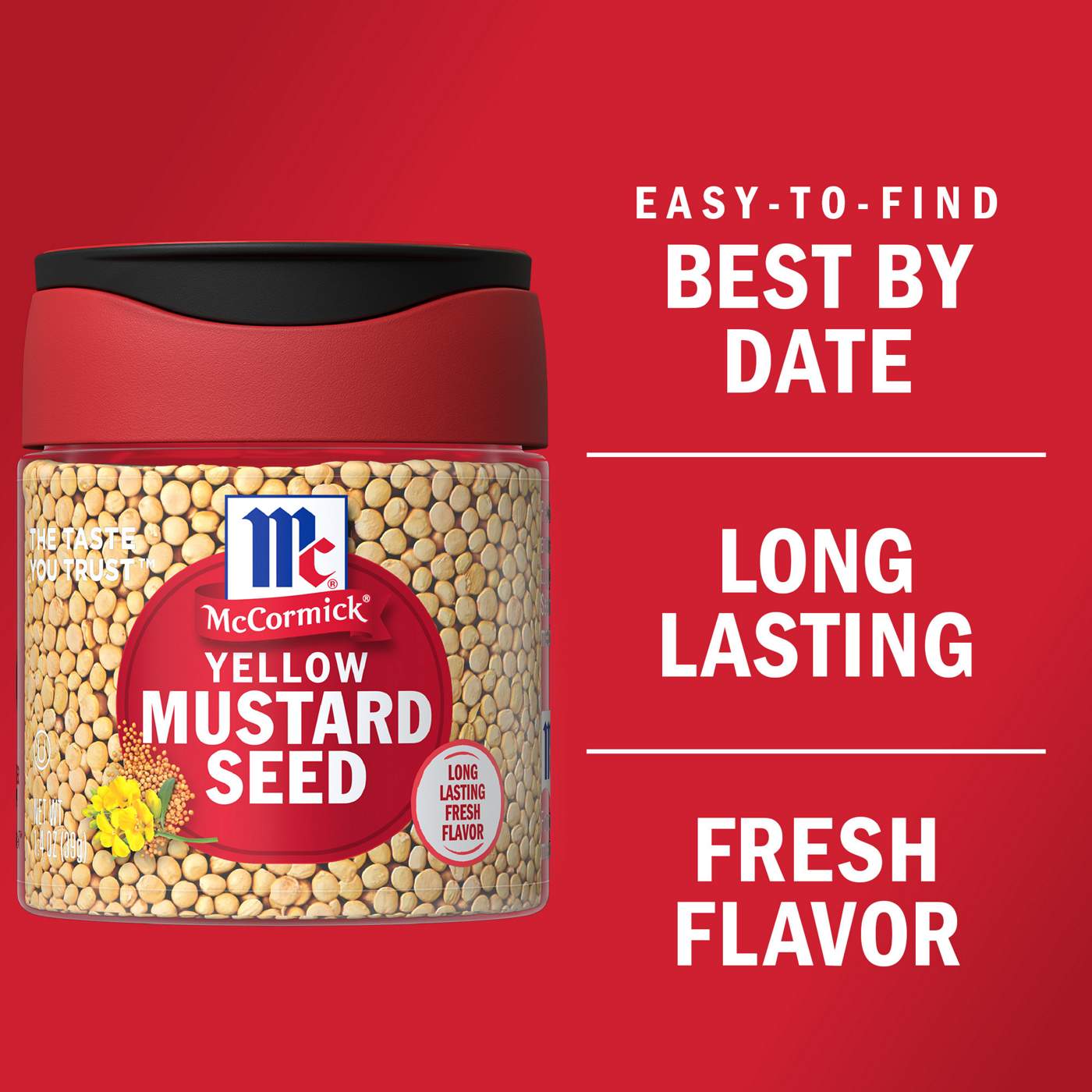 McCormick Yellow Mustard Seed Shop Herbs & spices at HEB