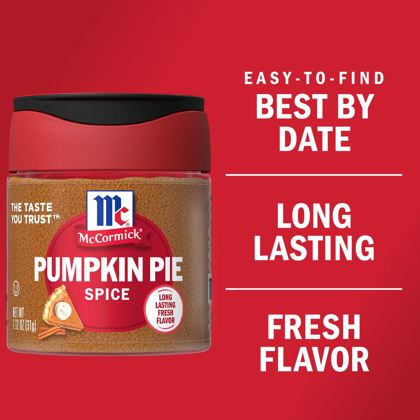 Mccormick Spice, Pumpkin Pie - 1.12 oz