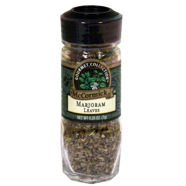 McCormick Gourmet Collection Marjoram Leaves Shop Herbs & Spices at HEB