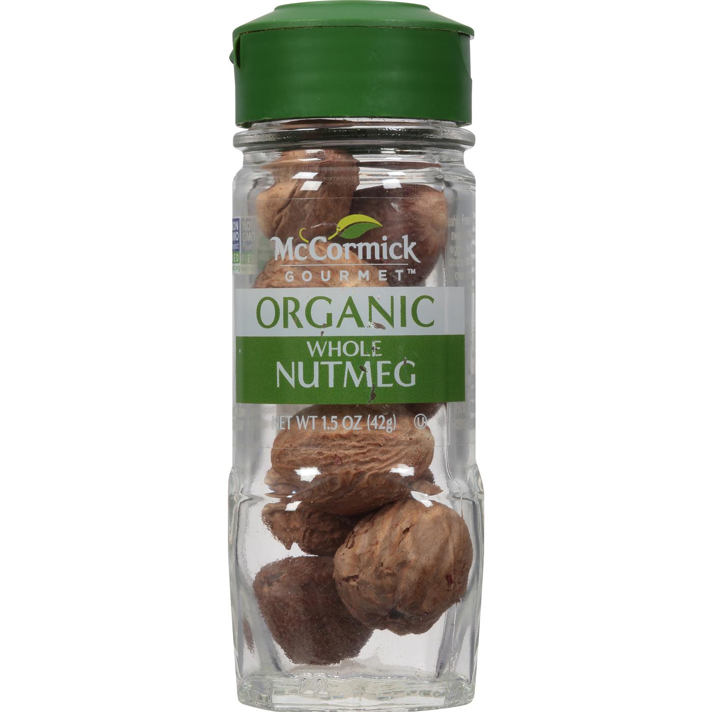 McCormick Organic Whole Nutmeg; image 1 of 6