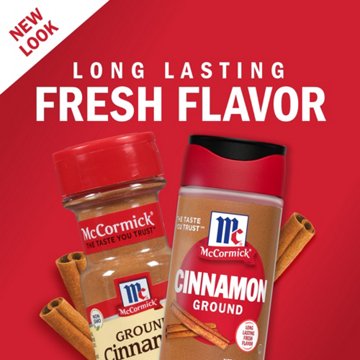 McCormick Ground Cinnamon, 2.37 oz