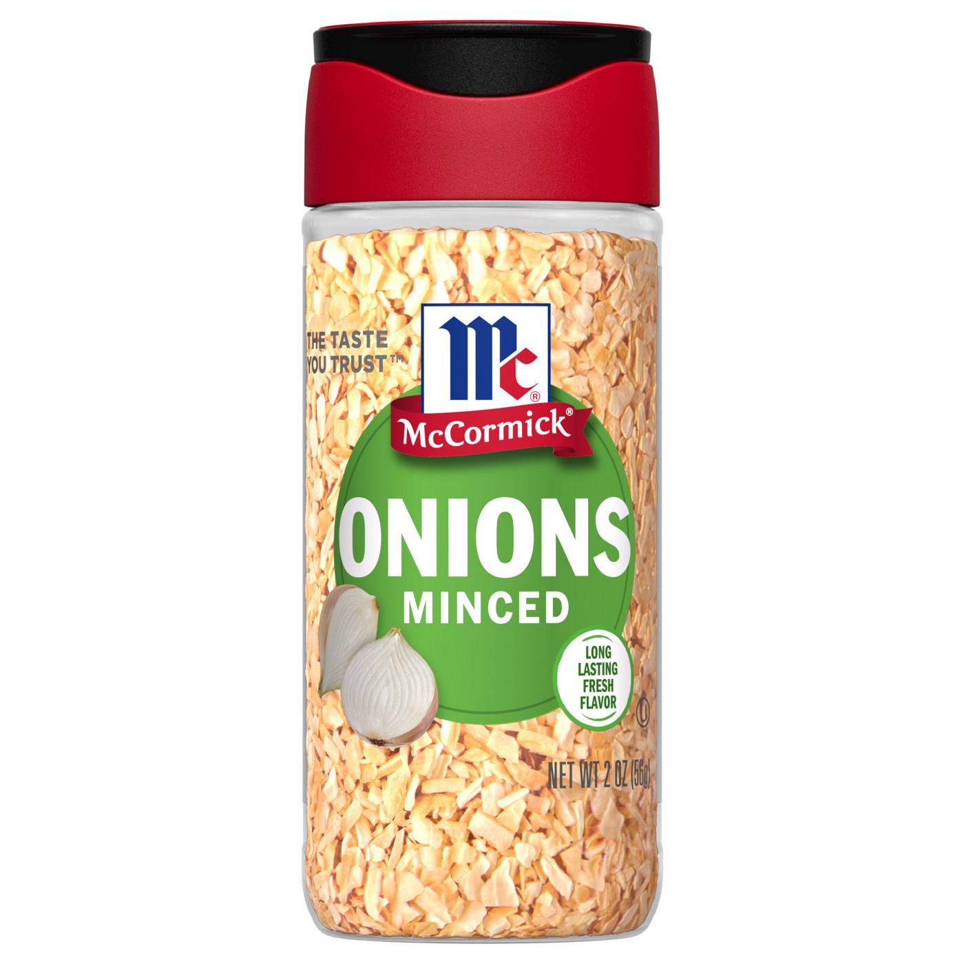 McCormick Minced Onions - Shop Herbs & Spices at H-E-B