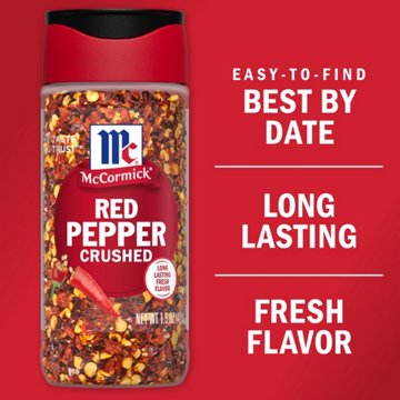 McCormick Crushed Red Pepper, 1.5 oz