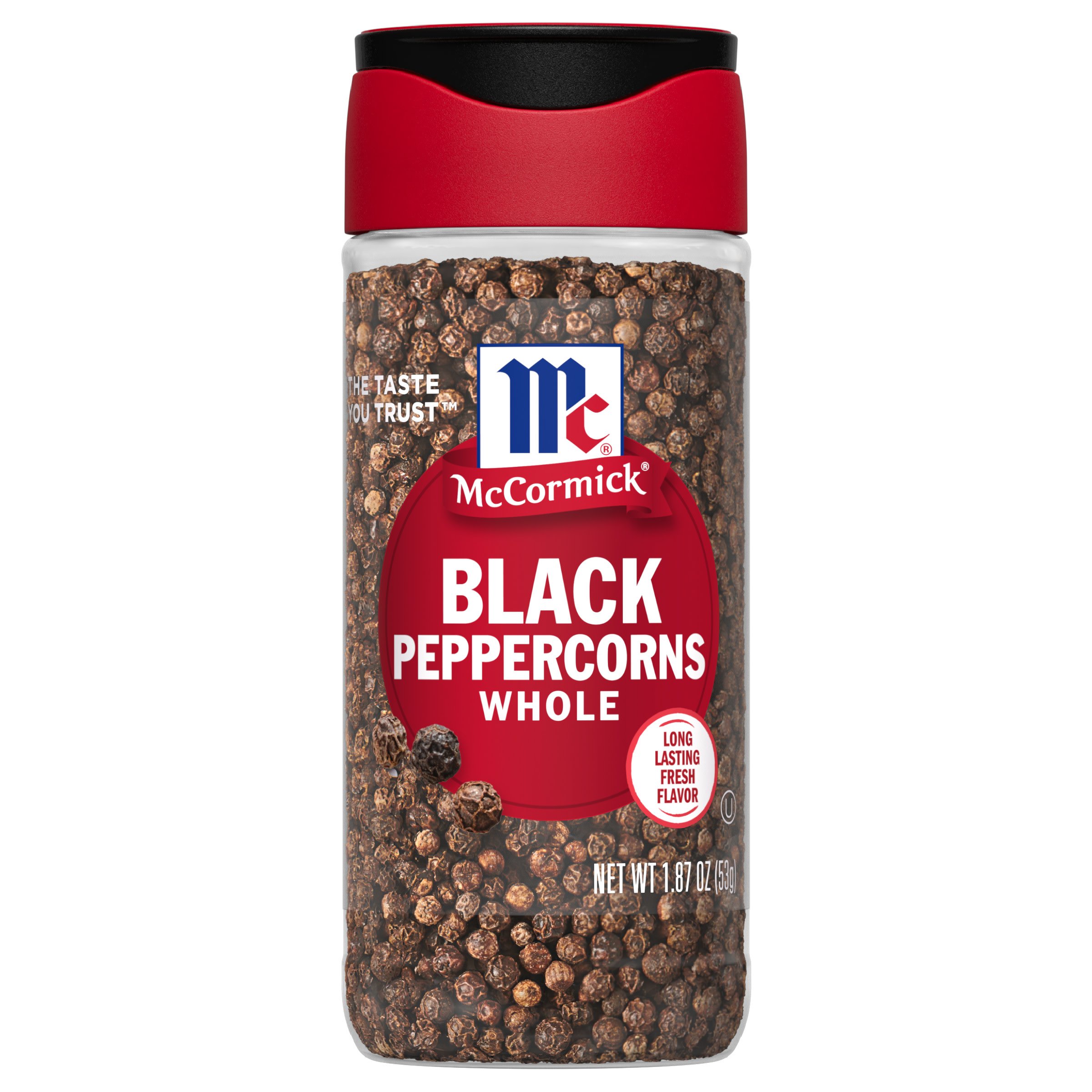 McCormick Whole Black Peppercorns Shop Herbs & Spices at HEB