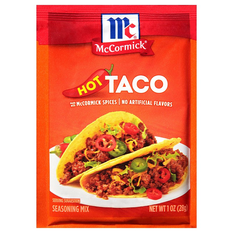 Hot Taco Seasoning Mix - Shop Spices Seasonings at H-E-B