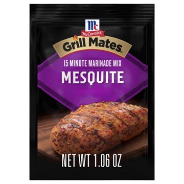 McCormick Grill Mates Mesquite Marinade, 1.06 oz