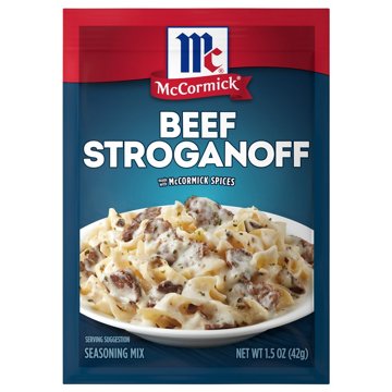 McCormick Beef Stroganoff Sauce Seasoning Mix, 1.5 oz