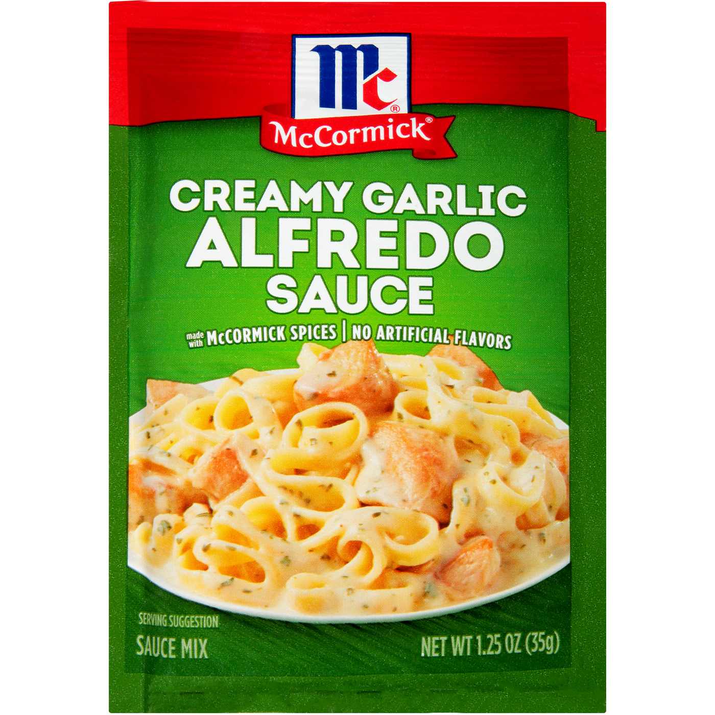 McCormick Creamy Garlic Alfredo Pasta Sauce Mix; image 1 of 4