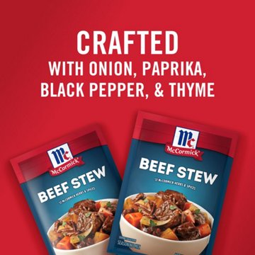 McCormick Classic Beef Stew Seasoning Mix, 1.5 oz