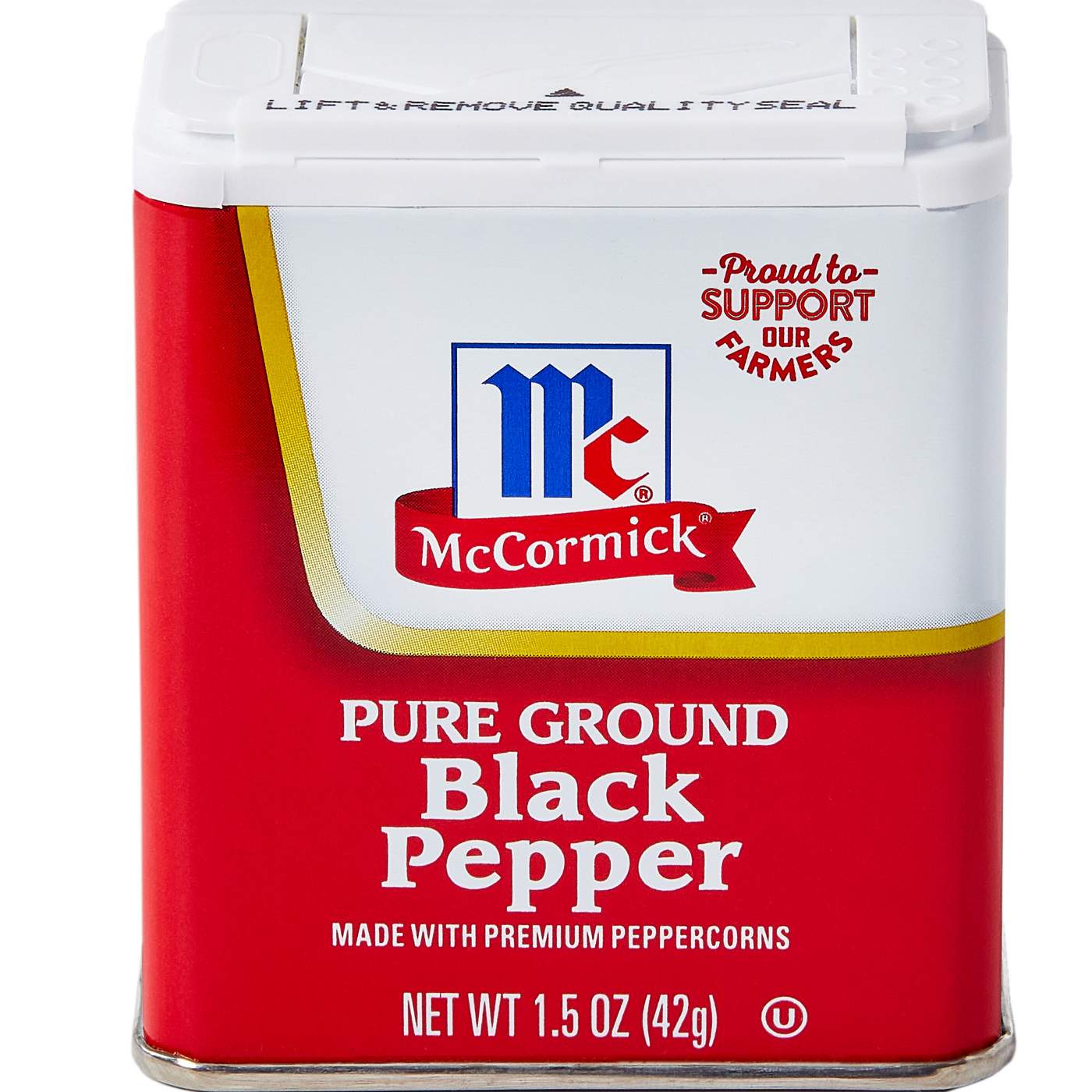 McCormick Pure Ground Black Pepper; image 1 of 7