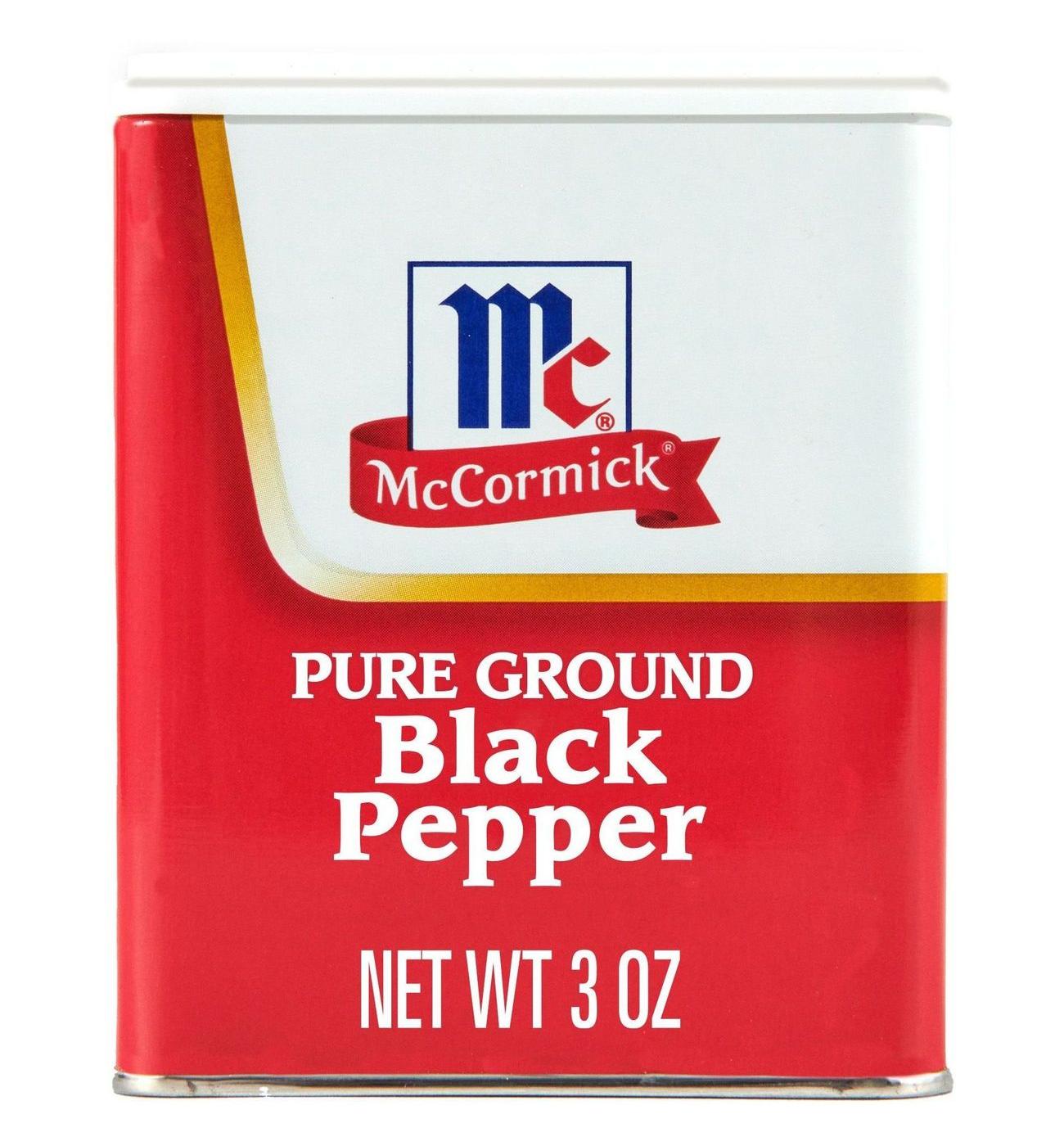 McCormick Pure Ground Black Pepper; image 1 of 6