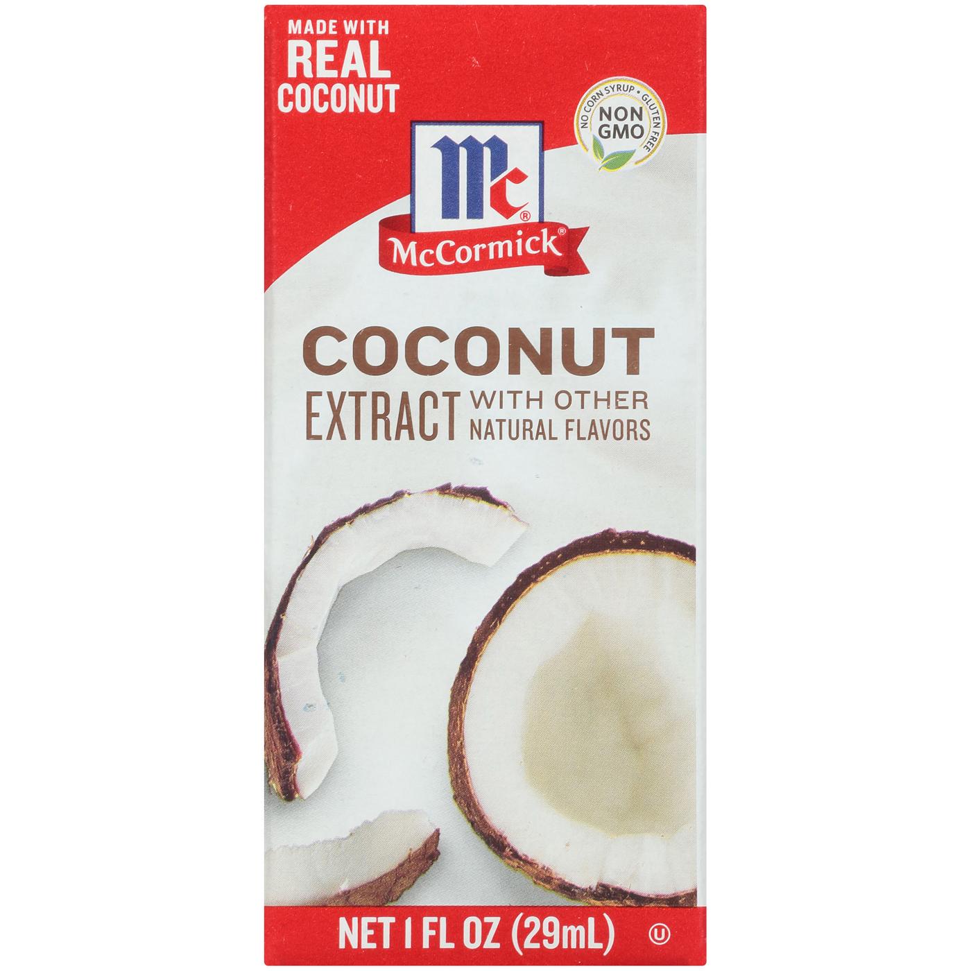 McCormick Coconut Extract; image 1 of 8