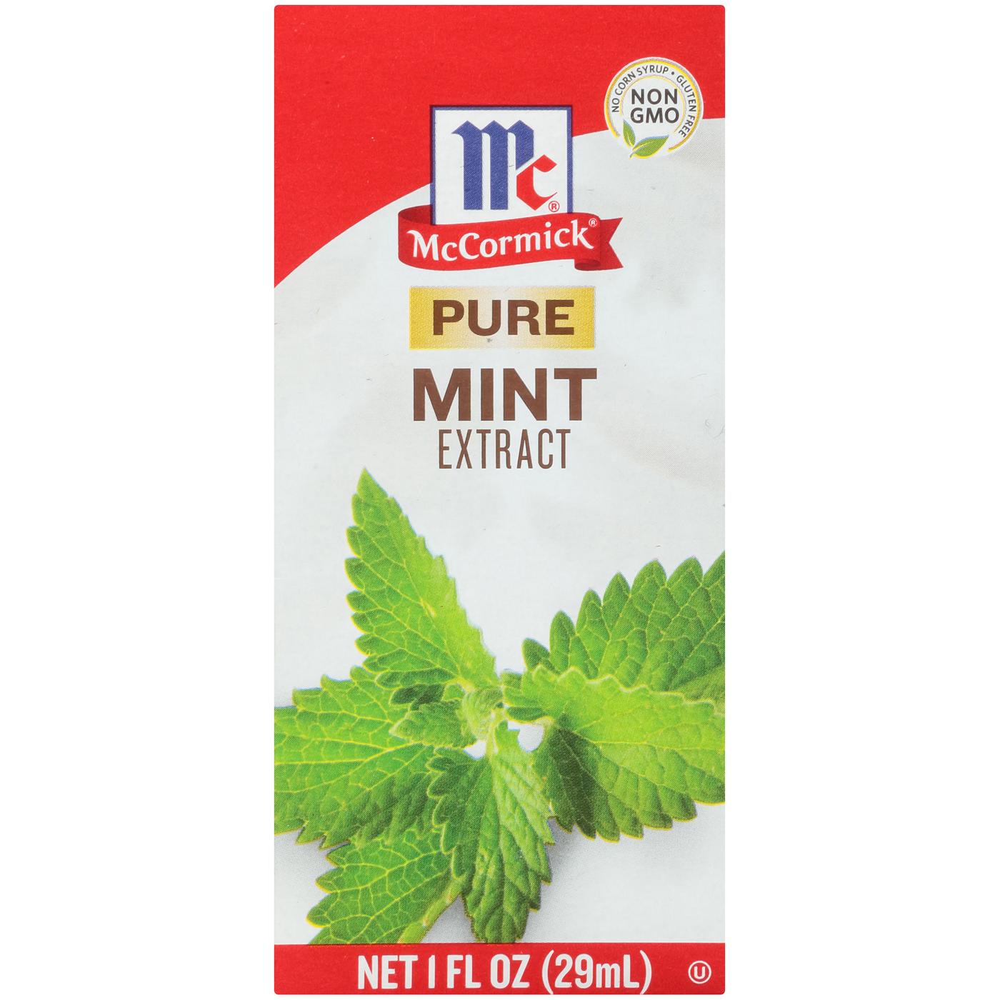 McCormick Pure Mint Extract; image 1 of 8