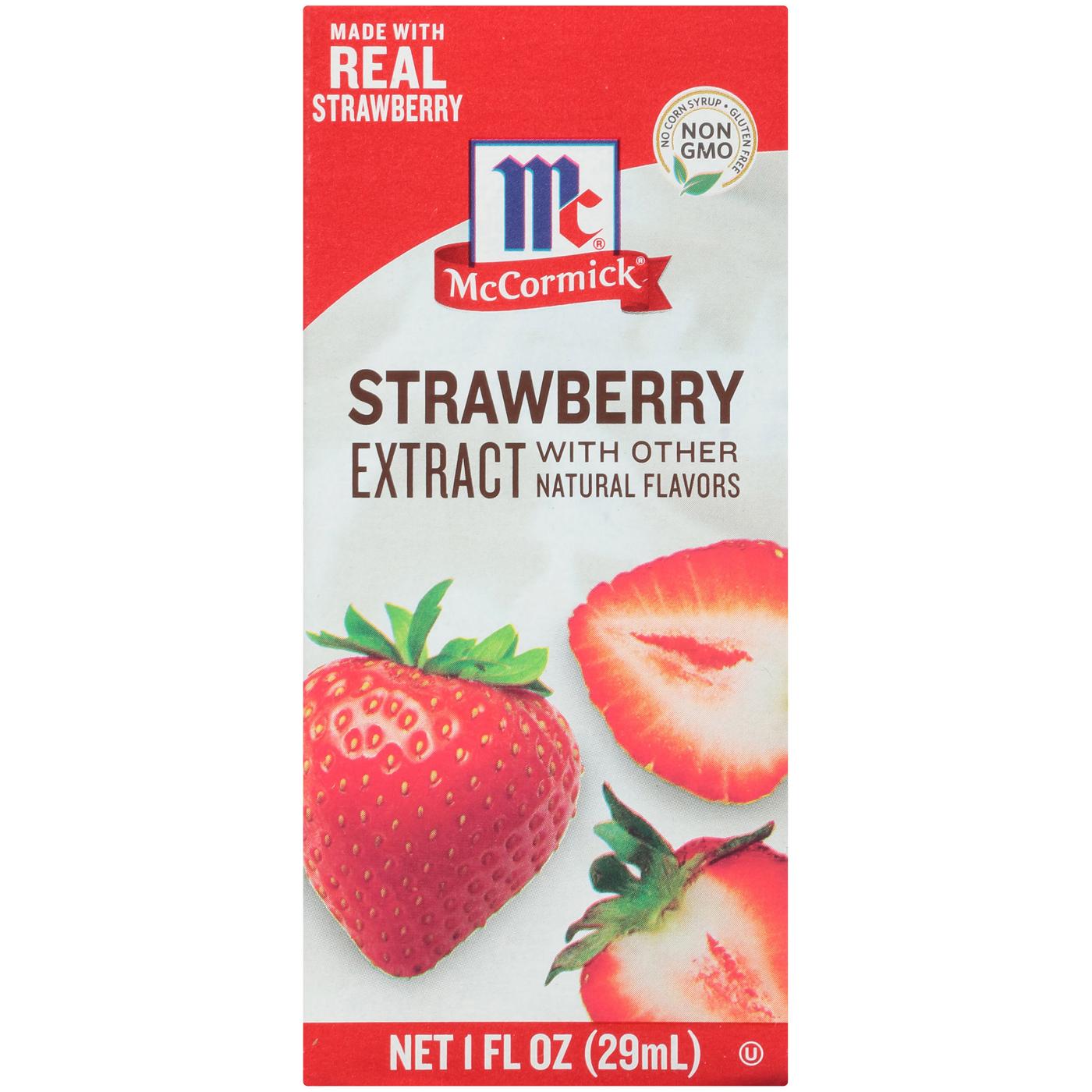 McCormick Strawberry Extract; image 1 of 8