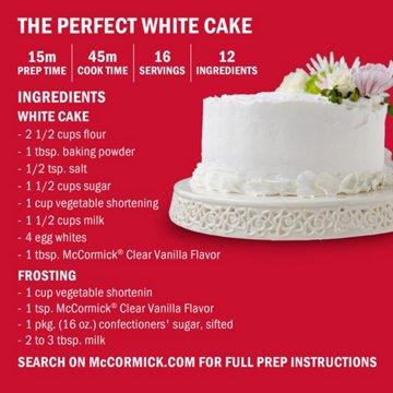 McCormick Clear Vanilla Flavor, 2 oz
