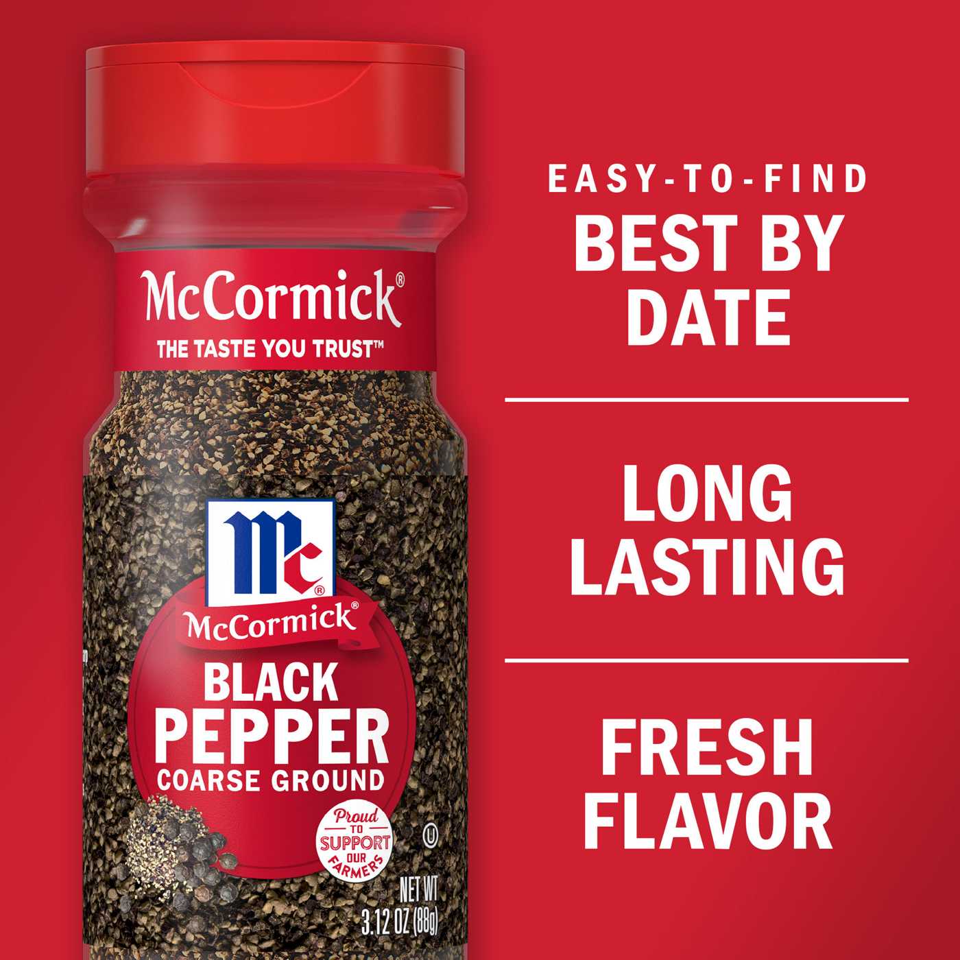 McCormick Coarse Ground Black Pepper; image 4 of 8