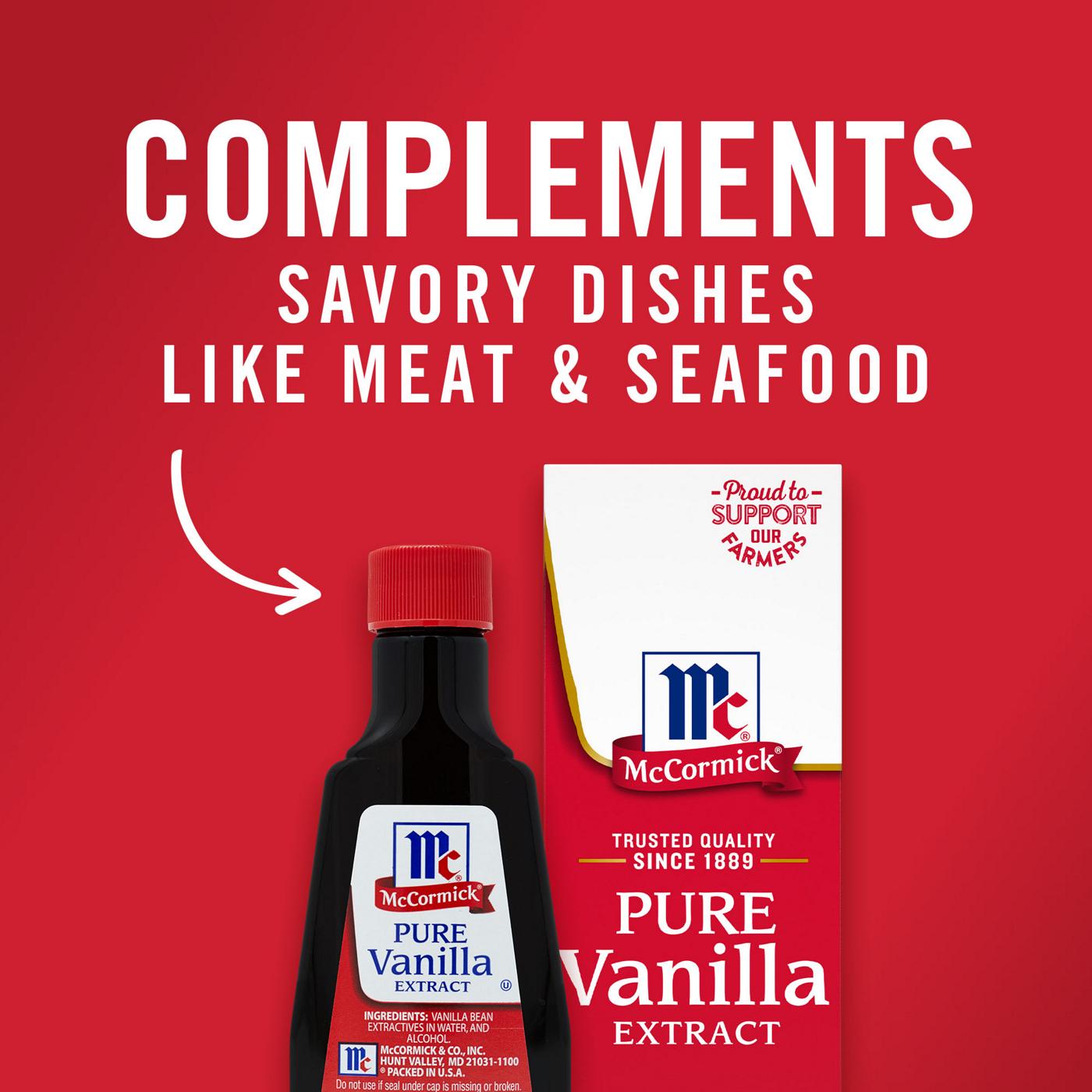 McCormick Pure Vanilla Extract; image 2 of 8