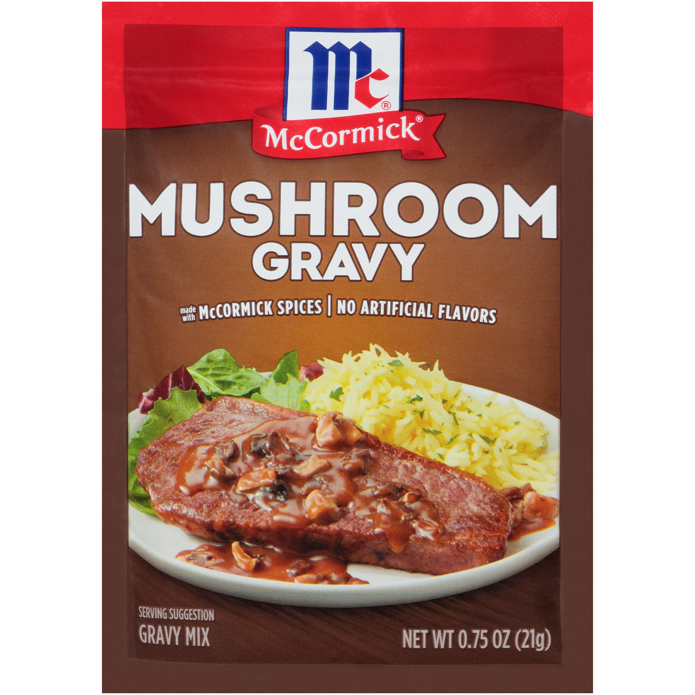 McCormick Mushroom Gravy Mix - Shop Gravy At H-E-B