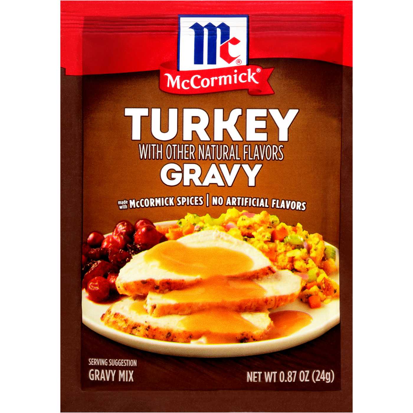 McCormick Turkey Gravy Seasoning Mix; image 1 of 9