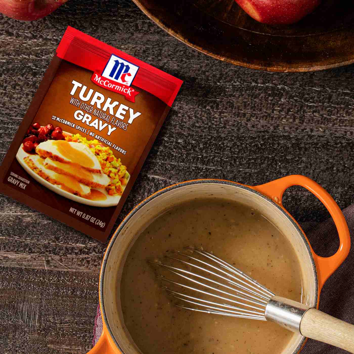 McCormick Turkey Gravy Seasoning Mix Shop Gravy at HEB
